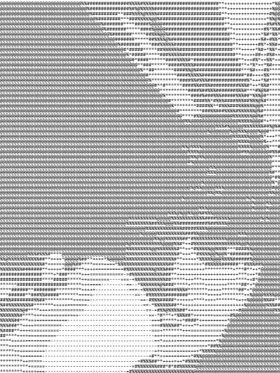 ASCII art em PPM